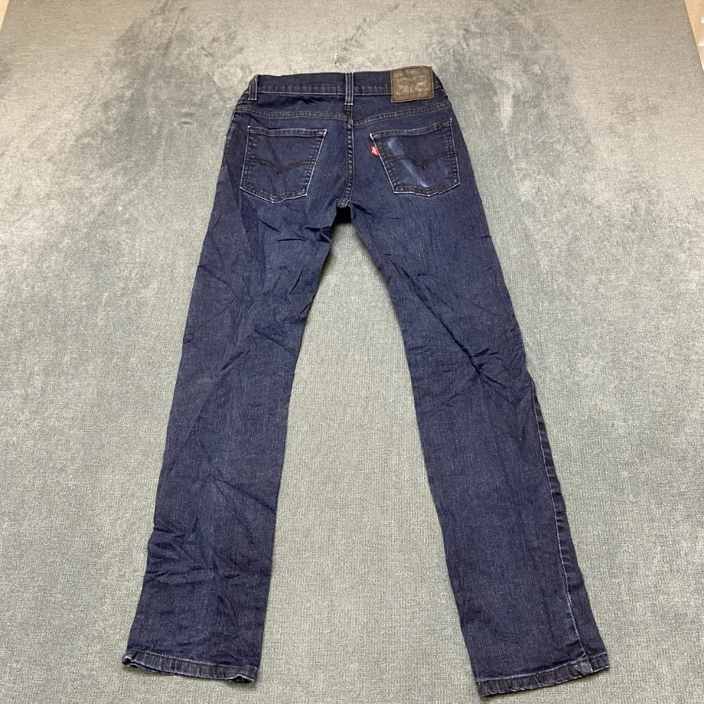 Vintage Levi's 510 Super Skinny Jeans Boys 14 27x27 Blue Denim Cotton Stretch
